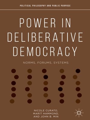cover image of Power in Deliberative Democracy